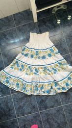 Lange katoenen zomerrok maat XL, Blauw, Maat 46/48 (XL) of groter, Ophalen of Verzenden, Zo goed als nieuw