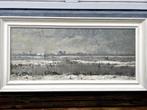 Martinus Kramer (1860-1918), Winter in Overschie, Ophalen of Verzenden