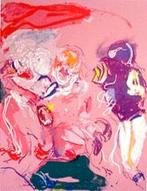 " Am Football " zeefdruk van Jan van Diemen € 40, Ophalen of Verzenden