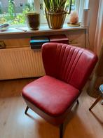 Vintage cocktail stoeltje rood, Ophalen, Huis en Inrichting