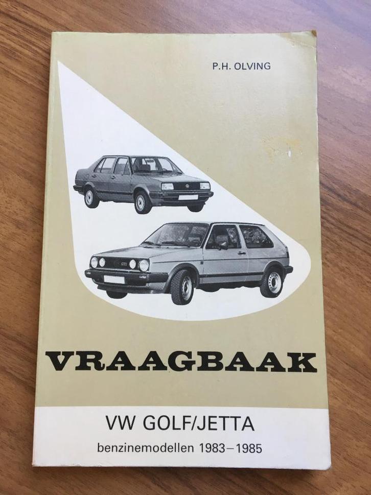 Vraagbaak Volkswagen Golf, Volkswagen Jetta benzine 1983-85, Auto diversen, Handleidingen en Instructieboekjes, Ophalen of Verzenden