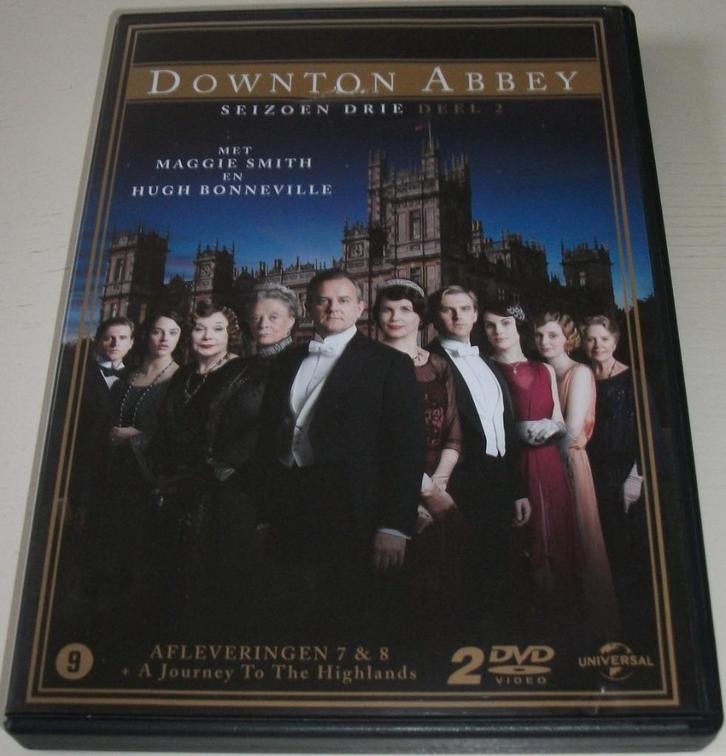 Dvd *** DOWNTON ABBEY *** Seizoen 3: Deel 2, Cd's en Dvd's, Dvd's | Tv en Series, Zo goed als nieuw, Drama, Boxset, Vanaf 9 jaar