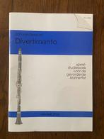 Divertimento Jan van Beekum voor de gevorderde klarinettist, Muziek en Instrumenten, Bladmuziek, Verzenden, Zo goed als nieuw