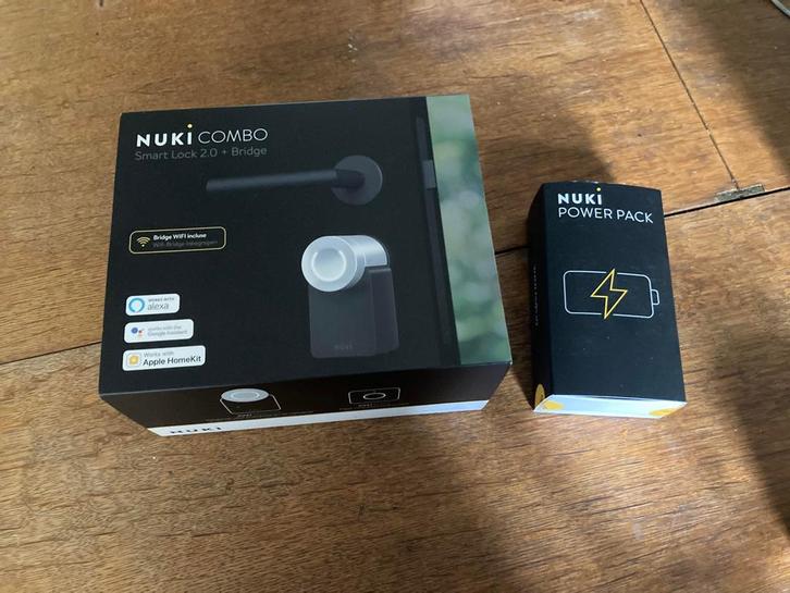 Nuki combo slim slot, Doe-het-zelf en Verbouw, Hang- en Sluitwerk, Zo goed als nieuw, Slot, Ophalen of Verzenden