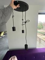 Plafondlamp/hanglamp Calex Giant Retro PendelXXL 3xE40 Zwart, Ophalen of Verzenden, Zo goed als nieuw, Metaal, Minder dan 50 cm