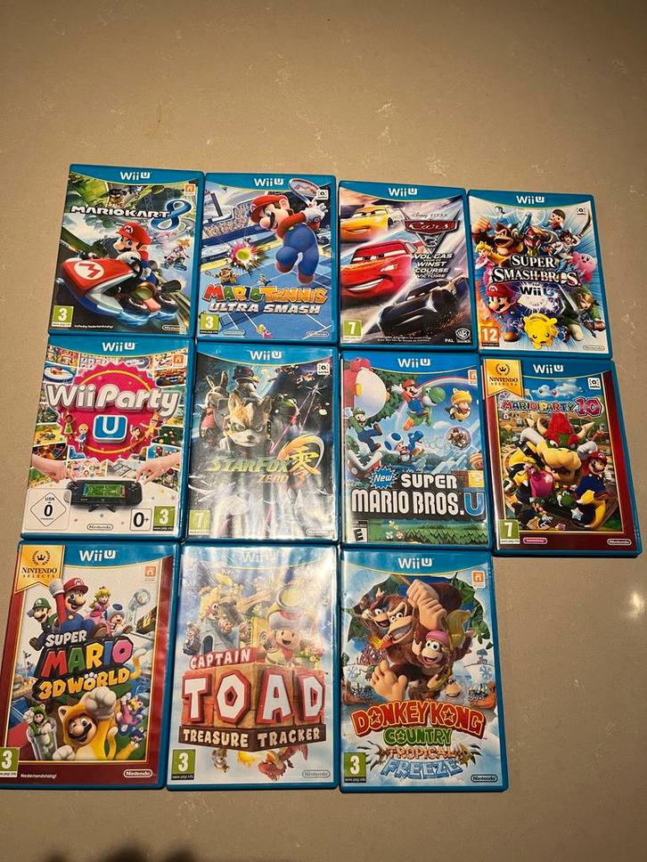 Wii U Games Collectie - Top Titels!, Spelcomputers en Games, Games | Overige, Zo goed als nieuw, Overige genres, 3 spelers of meer