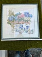 Gerborduurd muud decoratie, Huis en Inrichting, Ophalen, Schilderij, 50 tot 75 cm