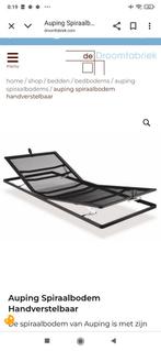 Auping auronde spiraalbodems (2x90)  180x210, Ophalen of Verzenden, Tweepersoons, 210 cm, 180 cm