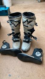 Alpinestars crosslaarzen mt 42 tech 8 met binnen schoenen, Motoren, Ophalen of Verzenden, Tweedehands, Laarzen