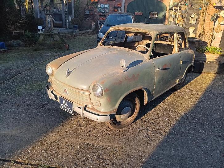 Lloyd LP400 HS 1954 Groen, Auto's, Overige Auto's, Particulier, Benzine, Sedan, Handgeschakeld, Geïmporteerd, Groen, Overige kleuren