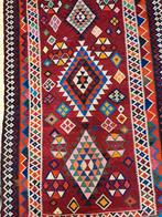 Kilim Qashqai Perzisch ( Persian gilim ) 266 x 157 cm, Overige kleuren, 200 cm of meer, Ophalen of Verzenden, Zo goed als nieuw