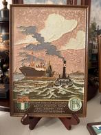 Cloisonne tegel Porceleyne Fles Delft zeldzaam., Antiek en Kunst, Antiek | Wandborden en Tegels, Ophalen of Verzenden