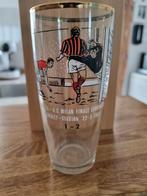 4 glazen Europacup 1963, Milaan en Benfica, Verzamelen, Ophalen of Verzenden, Zo goed als nieuw, Buitenlandse clubs, Overige typen