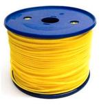 Rol 17m polypropyleen nylon touw koord geel 3mm, Ophalen of Verzenden, Nieuw