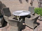 Tuinset, Ophalen, 4 zitplaatsen, Gebruikt, Hardhout