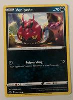 Venipede pokemon kaart, Hobby en Vrije tijd, Verzamelkaartspellen | Pokémon, Ophalen of Verzenden, Nieuw, Losse kaart