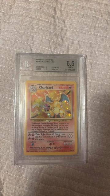Charizard base 4/102 BGS 6,5 beschikbaar voor biedingen