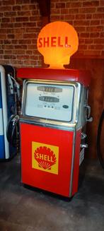 Leuke Wayne 1420 Benzinepomp in Shell style jaren 50e 60e, Verzamelen, Ophalen, Eu, Gebruikt, Eu