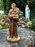 Mooi Italiaans heiligenbeeld ❤️ St Anthonius met kindje, Antiek en Kunst, Antiek | Religie, Ophalen of Verzenden