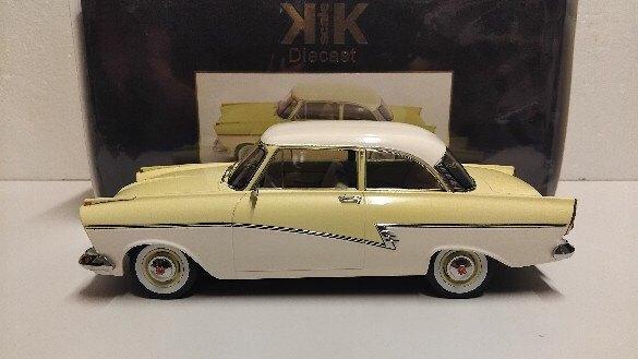 Ford Taunus 17M 1957 P2 yellow KK Limited 1:18 KRD, Hobby en Vrije tijd, Modelauto's | 1:18, Zo goed als nieuw, Auto, Overige merken