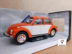 Volkswagen Kever 1303 uit 1974 Oranje/Wit Solido 1:18, Nieuw, Solido, Ophalen of Verzenden, Auto