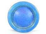Grote 38 cm blauwe ZAALBERG schaal fruitschaal, Ophalen of Verzenden