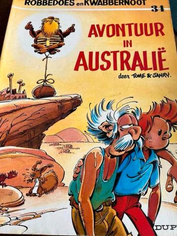 ROBBEDOES EN KWABBERNOOT NR:34 AVONTUUR IN AUSTRALIË beschikbaar voor biedingen