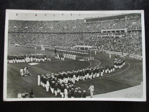 3e Rijk postkaart - openingsceremonie Olympische Spelen 1936, Verzamelen, Militaria | Tweede Wereldoorlog, Landmacht, Foto of Poster