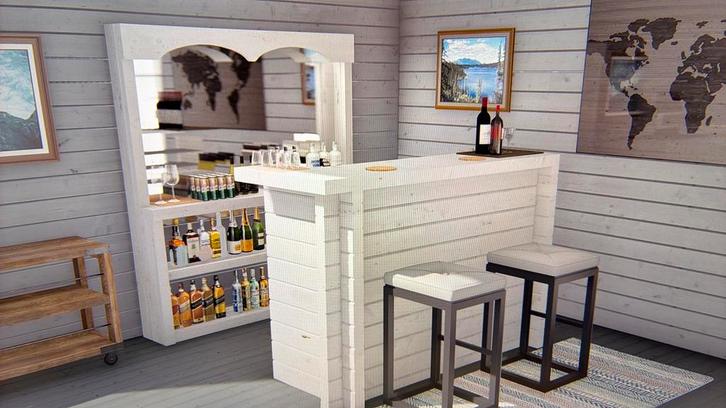 Nieuwe vuren barset, Huis en Inrichting, Barren, Nieuw, Ophalen