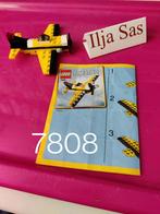 Lego Creator 7808 Geel vliegtuig, Ophalen of Verzenden, Gebruikt, Complete set, Lego