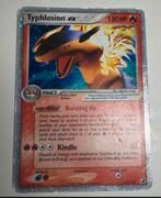 Typhlosion EX 110/115, Ophalen of Verzenden, Zo goed als nieuw