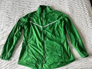 Te koop: Nike Running Jas / Jack Dames Maat XL gras groen beschikbaar voor biedingen