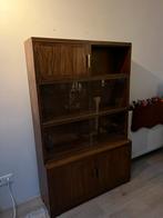 Kast met deurtjes/glazen schuifdeurtjes, Huis en Inrichting, Kasten | Buffetkasten, Ophalen, Zo goed als nieuw, 25 tot 50 cm, 50 tot 100 cm