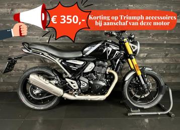 Triumph SPEED 400 PHANTOM BLACK A2 (bj 2025) beschikbaar voor biedingen