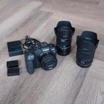Canon EOS RP + 3 Canon lenzen, grip, remote en meer, Canon, Compact, Zo goed als nieuw, Ophalen