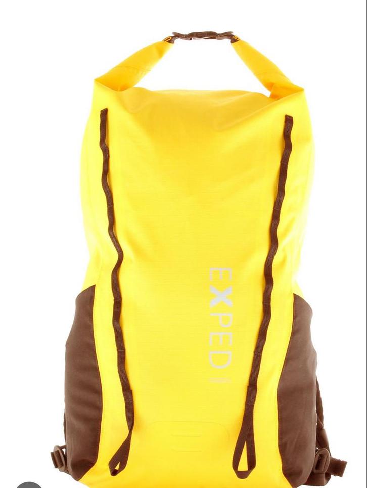 Exped Typhoon 25L Waterdichte Rugzak geel, Sport en Fitness, Bergsport en Wandelen, Nieuw, Rugzak, Ophalen