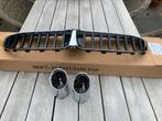 Originele grill en uitlaat sierstukken BMW 3, Gebruikt, Voor, Ophalen of Verzenden, Bumper
