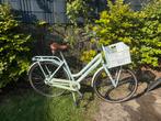 Damesfiets met lage instap en mand, Ophalen, Overige merken, 53 tot 56 cm, Gebruikt