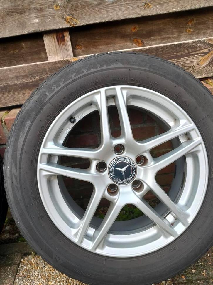 Mercedes W212 Winterbanden met Velgen, Auto-onderdelen, Banden en Velgen, Banden en Velgen, Winterbanden, 16 inch, 205 mm, Personenwagen