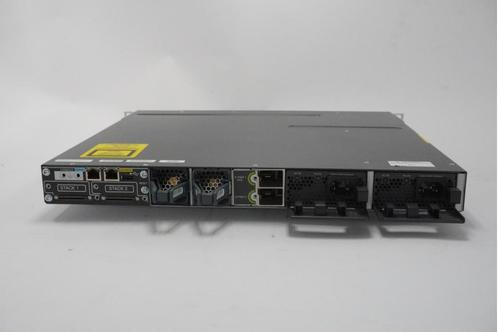 WS-C3750X-24T-S V01 Cisco WS-C3750X-24T-S V01, 24 x 10/100/1, Computers en Software, Netwerk switches, Gebruikt, Verzenden