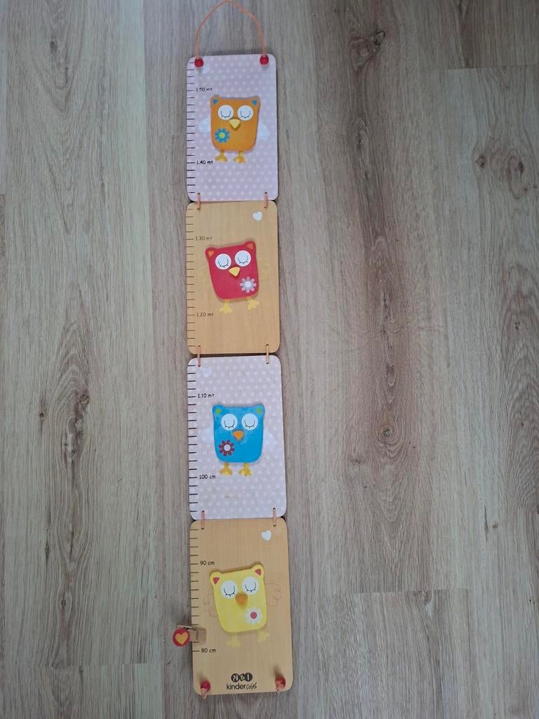 Leuke houten groeimeter voor de kinderkamer, Ophalen of Verzenden, Zo goed als nieuw, Wanddecoratie