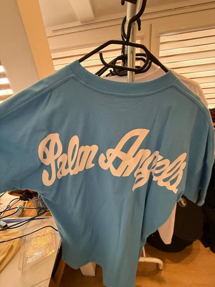 Palm Angels T-Shirt blauw, Kleding | Heren, T-shirts, Nieuw, Blauw, Ophalen of Verzenden