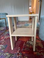 Klein houten bijzettafeltje / plantentafeltje, Huis en Inrichting, Tafels | Bijzettafels, Ophalen of Verzenden, Zo goed als nieuw
