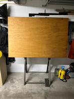 Vintage Tekentafel 150x100, Doe-het-zelf en Verbouw, Tekentafels, Ophalen, Gebruikt, Minder dan 130 cm
