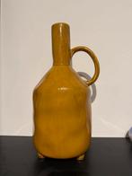 Vaas okergeel - Kruikmodel - Nieuw, Geel, Aardewerk of Porselein, Nieuw, Ophalen of Verzenden