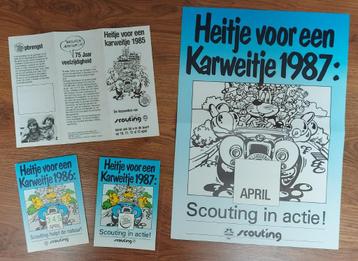 scouting Heitje voor een karweitje 1985-1986-1987