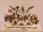 Miniatuur Kerstdorp Compleet in Doos, Ophalen of Verzenden, Zo goed als nieuw