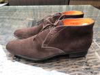 Santoni veterschoen model 7416 maat 5,5 UK/39,5 EU, gedragen, Bruin, Ophalen of Verzenden, Santoni, Gedragen