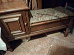 Vintage Telefoonbankje/Opbergbankje, Antiek en Kunst, Antiek | Meubels | Stoelen en Banken, Ophalen of Verzenden