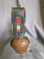 Antieke Koeienbel met Decoratieve Riem, Ophalen of Verzenden